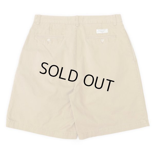 画像2: 00's Polo Ralph Lauren 2タック チノショーツ "TYLER SHORT / LIGHT BROWN" (2)