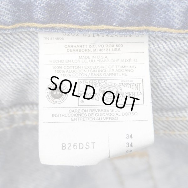 画像3: Early 00's Carhartt デニムショーツ "MADE IN USA" (3)
