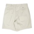 画像2: 00's Polo Ralph Lauren 2タック チノショーツ "TYLER SHORT / IVORY" (2)