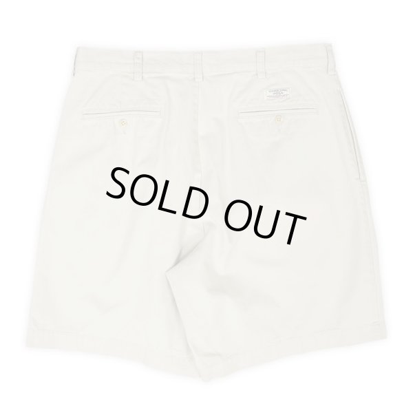 画像2: 00's Polo Ralph Lauren 2タック チノショーツ "TYLER SHORT / IVORY" (2)