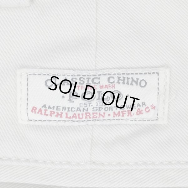 画像3: 00's Polo Ralph Lauren 2タック チノショーツ "TYLER SHORT / IVORY" (3)