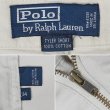 画像4: 00's Polo Ralph Lauren 2タック チノショーツ "TYLER SHORT / IVORY" (4)