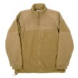 画像1: US.NAVY フリースライナージャケット "COYOTE BROWN" (1)