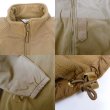 画像4: US.NAVY フリースライナージャケット "COYOTE BROWN" (4)