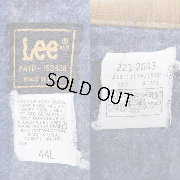 画像3: 80's Lee 221-2643 ブランケット付き デニムジャケット "MADE IN USA" (3)