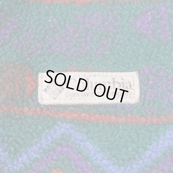 画像3: 90's Columbia スナップT型 総柄フリースジャケット "MADE IN USA" (3)