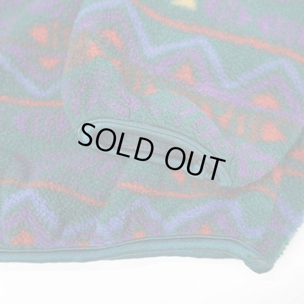 画像5: 90's Columbia スナップT型 総柄フリースジャケット "MADE IN USA" (5)