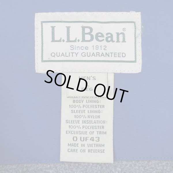 画像2: 00's L.L.Bean ウォームアップジャケット "NAVY BLUE" (2)