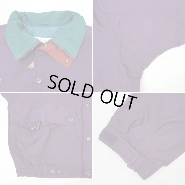 画像3: 90's Columbia スタンドカラージャケット “COTTON × NYLON” (3)