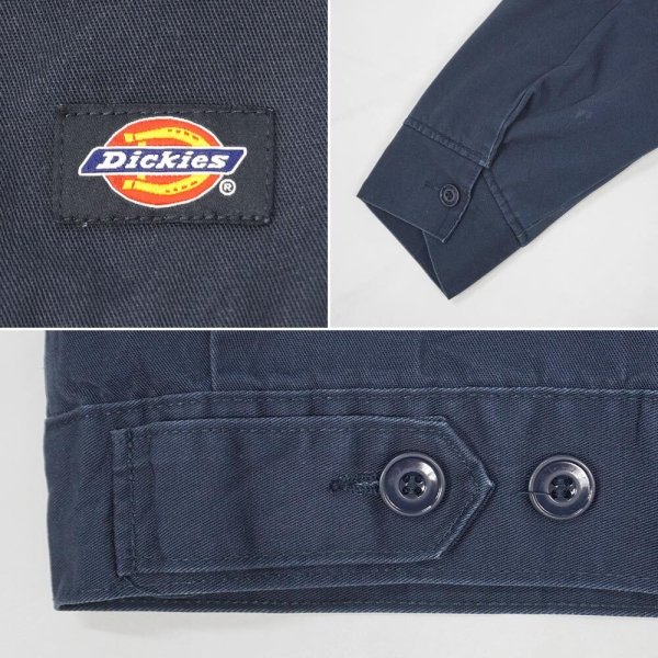 画像4: 00's Dickies アイゼンハワージャケット "企業ロゴ刺繍" (4)