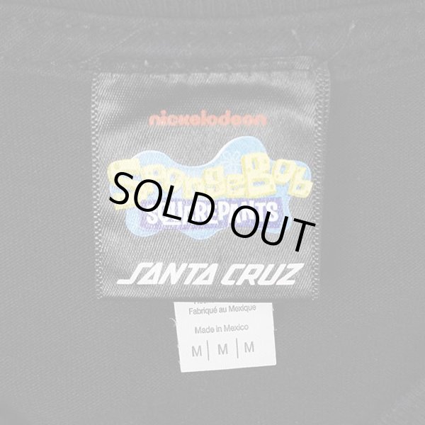 画像3: 00's SANTA CRUZ × SPONGE BOB 両面プリントTシャツ (3)