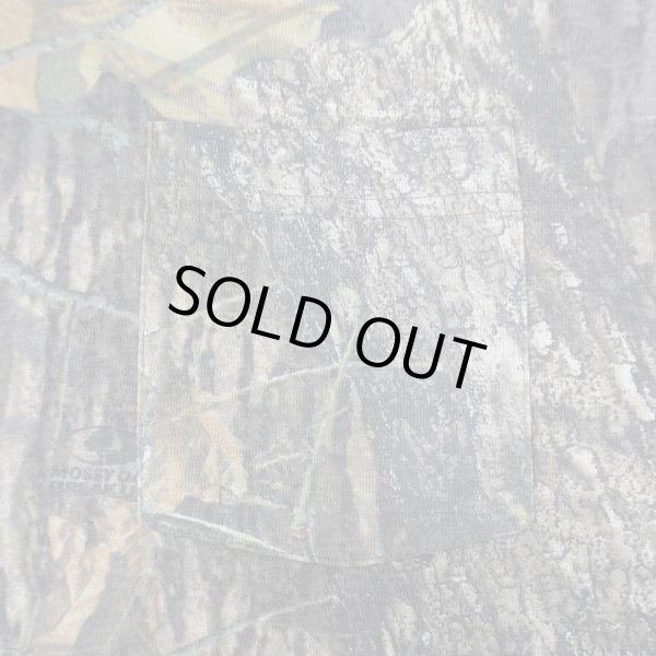 画像3: 00's JERZEES リアルツリーカモ柄 L/S ポケットTシャツ "DEADSTOCK" (3)