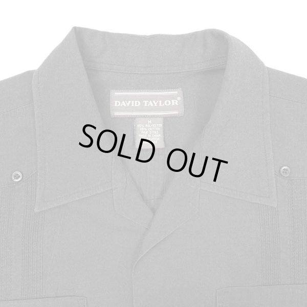 画像4: 90's DAVID TAYLOR S/S キューバシャツ (4)
