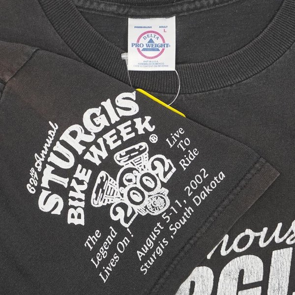 画像3: Early 00's STURGIS 両面プリントTシャツ (3)