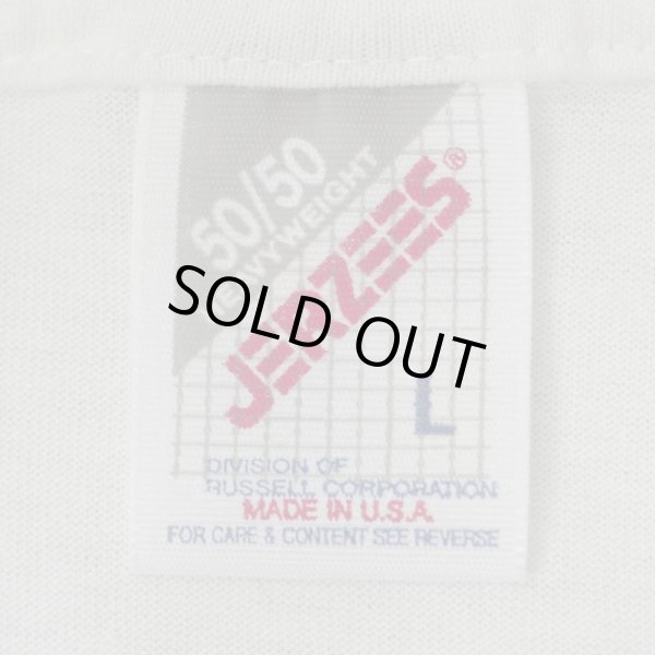 画像2: 【L】90's JERZEES ブランクTシャツ "MADE IN USA / DEADSTOCK" (2)