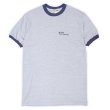 画像1: 80's Collegiate Pacific カレッジプリント リンガーTシャツ "DEADSTOCK / MADE IN USA" (1)
