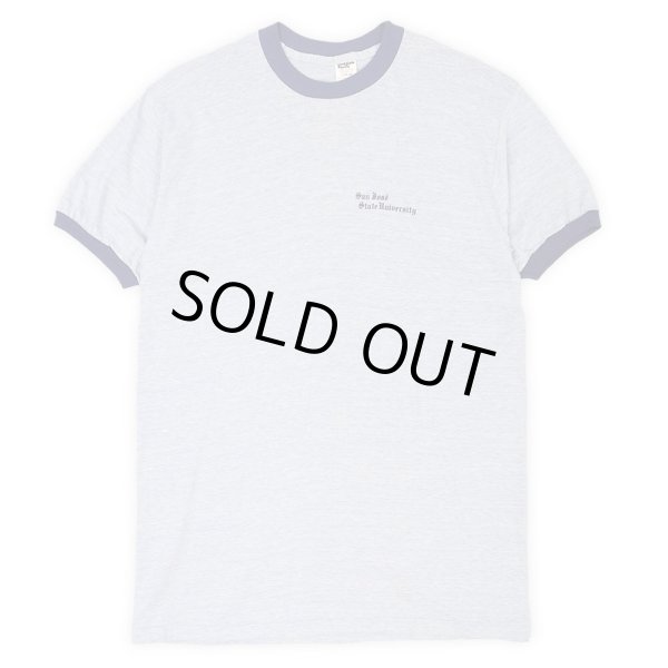 画像1: 80's Collegiate Pacific カレッジプリント リンガーTシャツ "DEADSTOCK / MADE IN USA" (1)