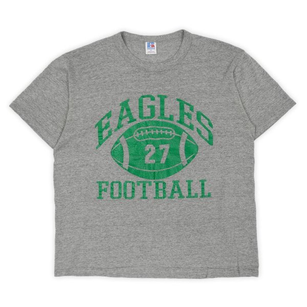 画像1: 80's RUSSELL カレッジプリントTシャツ "MADE IN USA" (1)