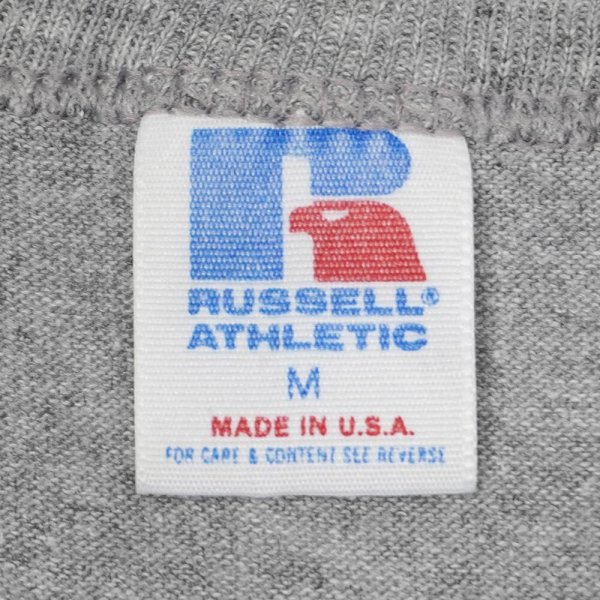 画像2: 80's RUSSELL カレッジプリントTシャツ "MADE IN USA" (2)