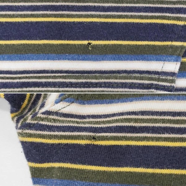 画像5: 90's CHAPS RALPH LAUREN マルチボーダーTシャツ (5)