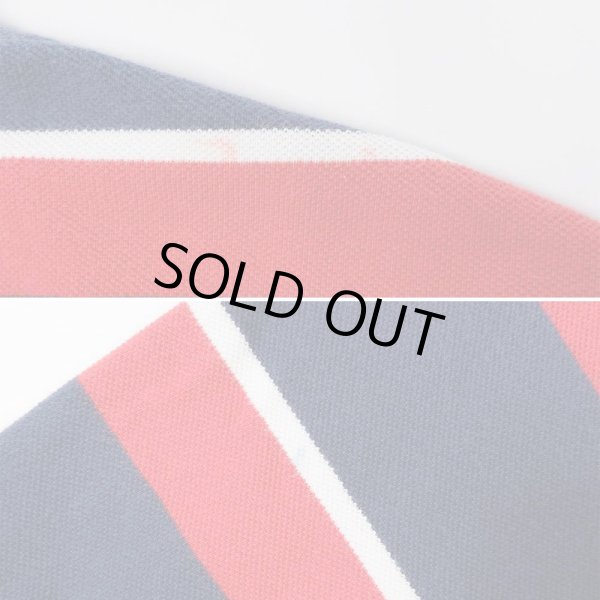 画像3: 90's Polo Ralph Lauren マルチボーダー柄 ポロシャツ “NAVY” (3)