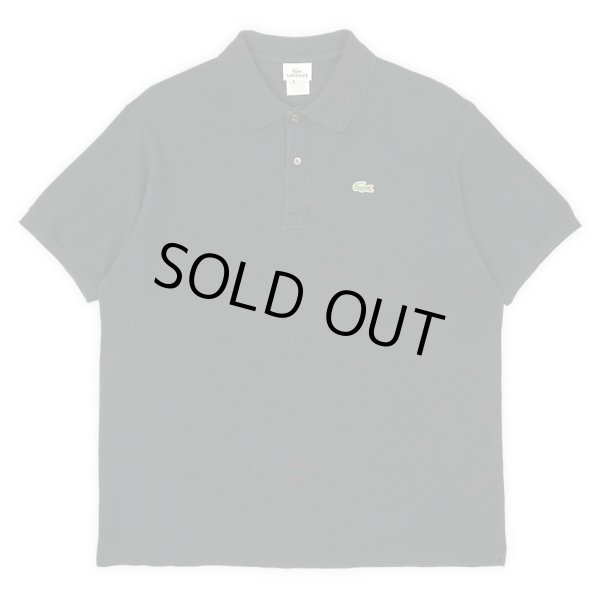 画像1: Late 90's LACOSTE ポロシャツ "DESIGNED IN FRANCE / BLACK" (1)