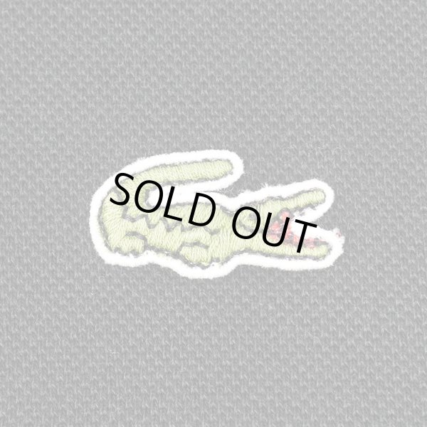 画像3: Late 90's LACOSTE ポロシャツ "DESIGNED IN FRANCE / BLACK" (3)