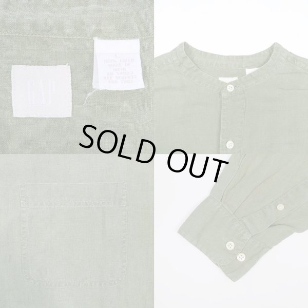 画像3: 90-00's OLD GAP バンドカラーシャツ (3)