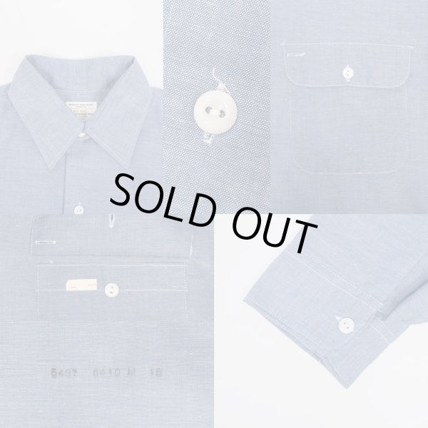 画像4: 70's BIG MAC シャンブレーシャツ "DEADSTOCK" (4)