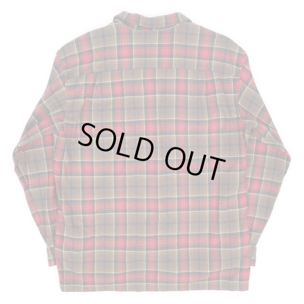 画像2: 00's Pendleton オープンカラーウールシャツ (2)