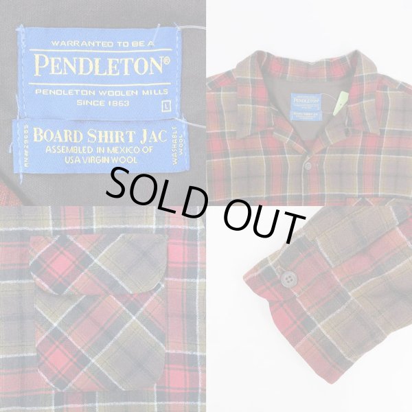 画像3: 00's Pendleton オープンカラーウールシャツ (3)