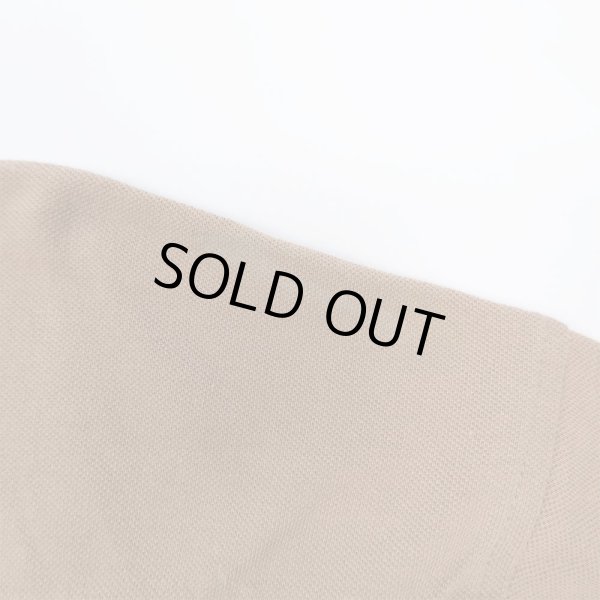 画像4: 90's ROUTE 66 コットンピケ オープンカラーシャツ "BROWN / DEADSTOCK" (4)