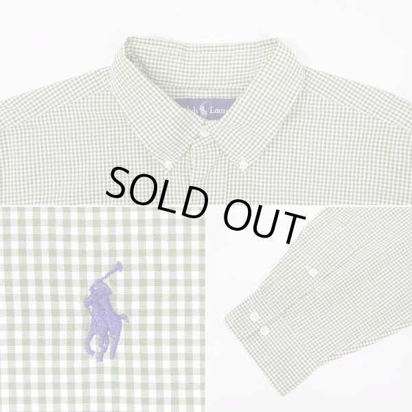 画像4: 90's Ralph Lauren ボタンダウンシャツ “CLASSIC FIT / ギンガムチェック柄” (4)