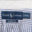 画像2: 00's Polo Ralph Lauren ストライプ柄 マチ付きボタンダウンシャツ "CLASSIC FIT" (2)