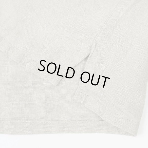 画像4: 00's BRUNO S/S オープンカラーシャツ "LINEN / SAND BEIGH" (4)