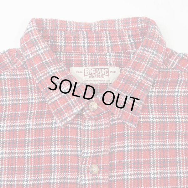 画像3: 90's BIG MAC ヘビーネルシャツ "about 2XL" (3)