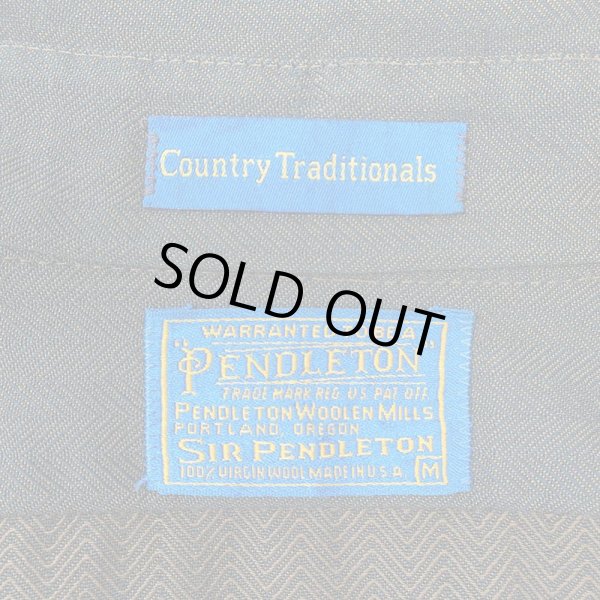 画像2: 80's SIR PENDLETON ウールシャツ "MADE IN USA" (2)