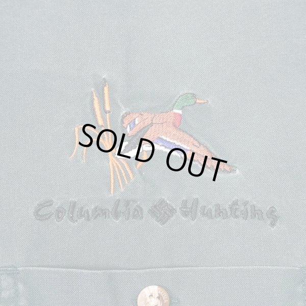 画像3: 90's Columbia ハンティングシャツ “GREEN” (3)