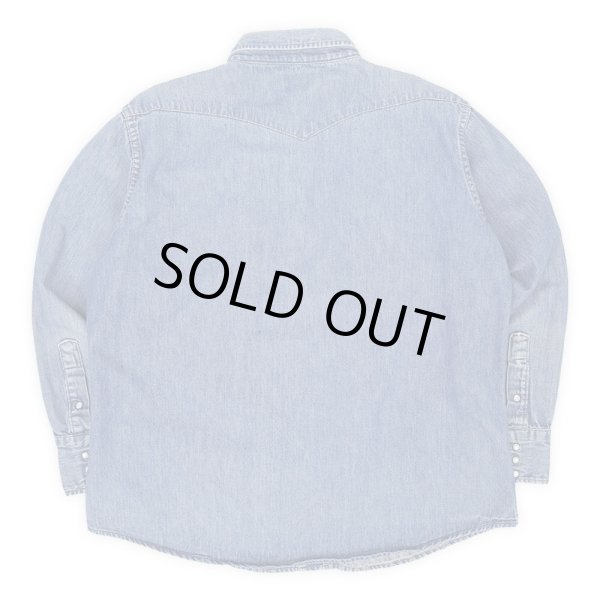 画像2: 70's BIG MAC デニム ウエスタンシャツ (2)