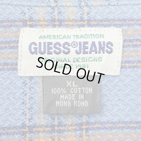 画像2: 90's GUESS JEANS オープンカラーシャツ (2)