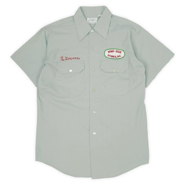 画像1: 70's Champion Uniforms S/S ワークシャツ (1)