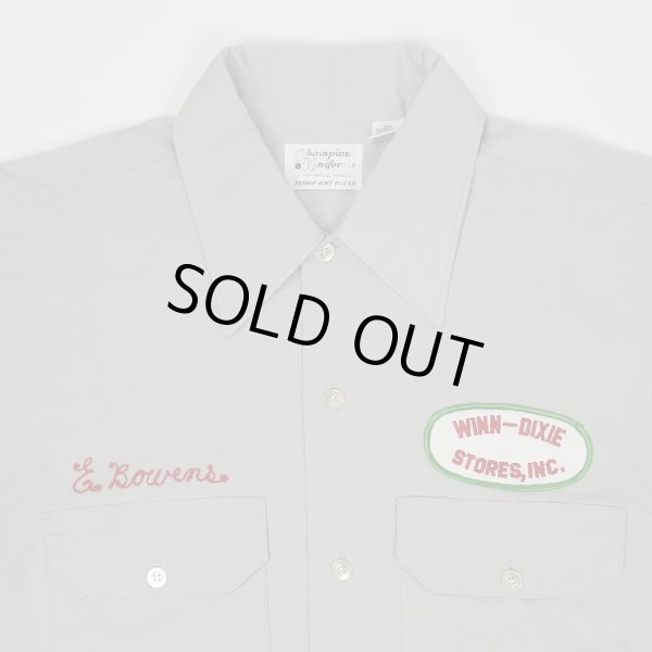 画像3: 70's Champion Uniforms S/S ワークシャツ (3)