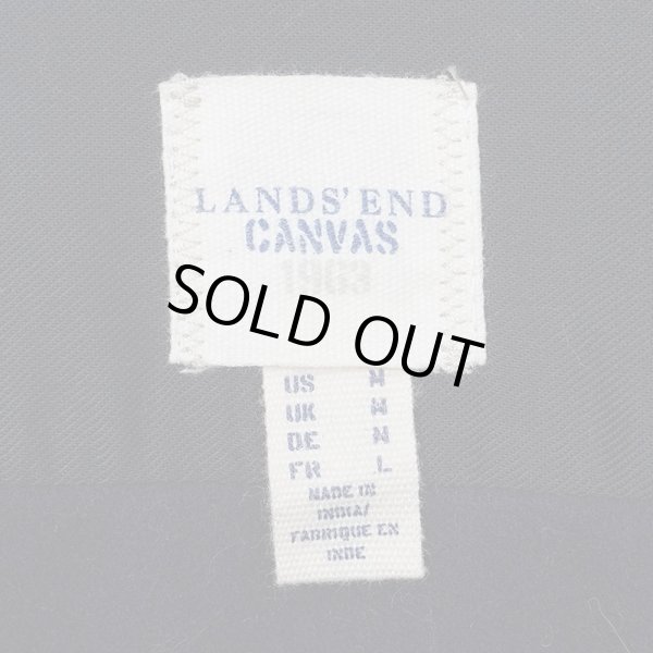 画像2: 00's LANDS' END ウールCPOシャツ (2)