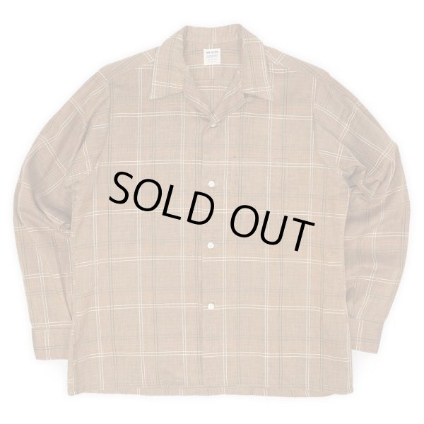 画像1: 60's VAN HEUSEN オープンカラーシャツ "Vanopress / DEADSTOCK" (1)