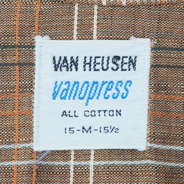 画像2: 60's VAN HEUSEN オープンカラーシャツ "Vanopress / DEADSTOCK" (2)