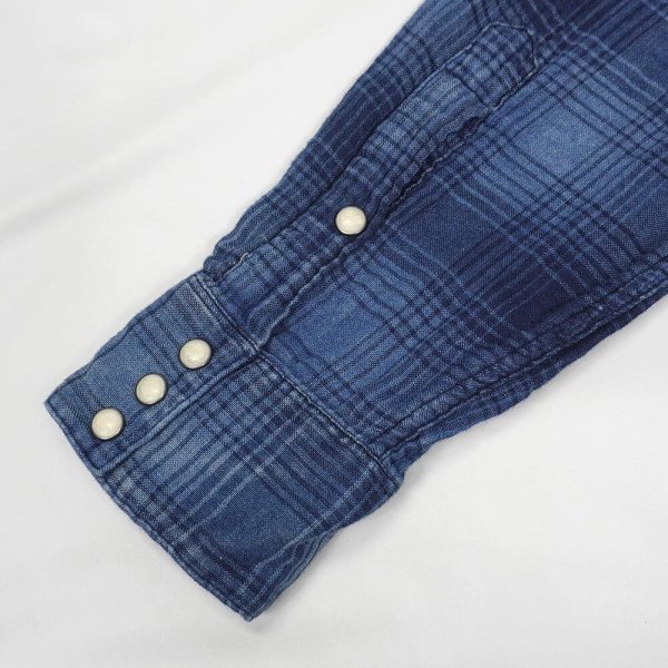 画像4: 00's Polo Ralph Lauren ガーゼ ウエスタンシャツ (4)