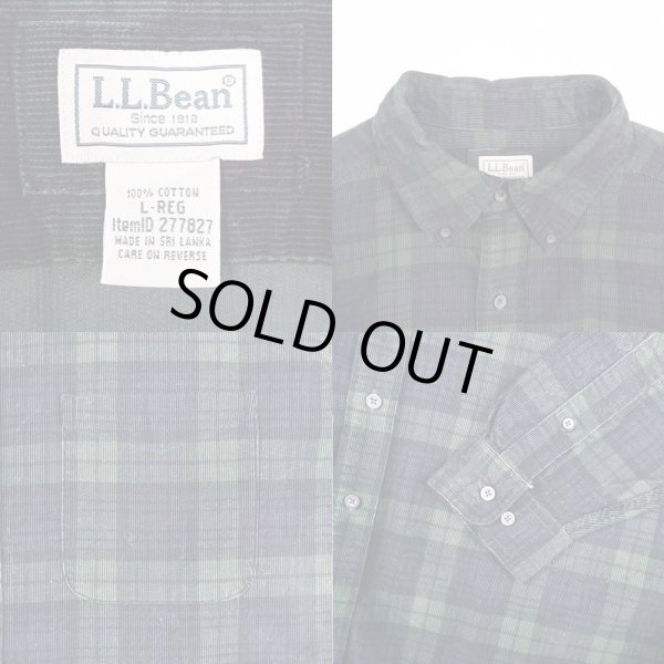 画像3: 00's L.L.Bean コーデュロイ ボタンダウンシャツ (3)