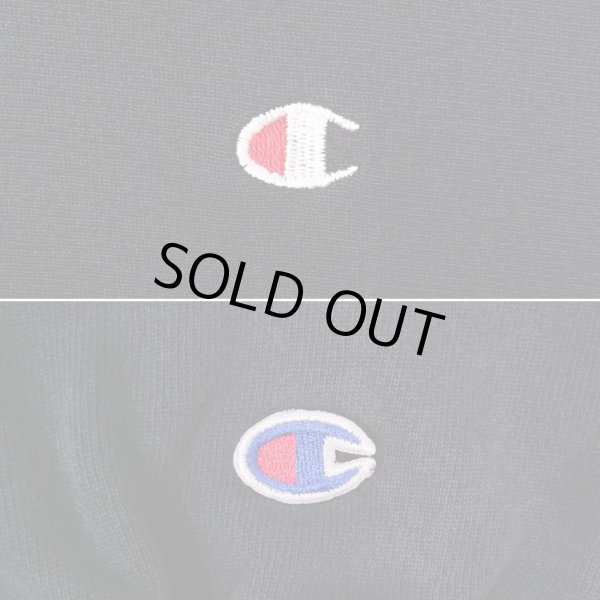 画像3: 90's Champion リバースウィーブ スウェット "目付き / BLACK / MADE IN USA" (3)