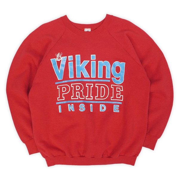 画像1: 90's MINNESOTA VIKINGS  プリントスウェット "MADE IN USA" (1)