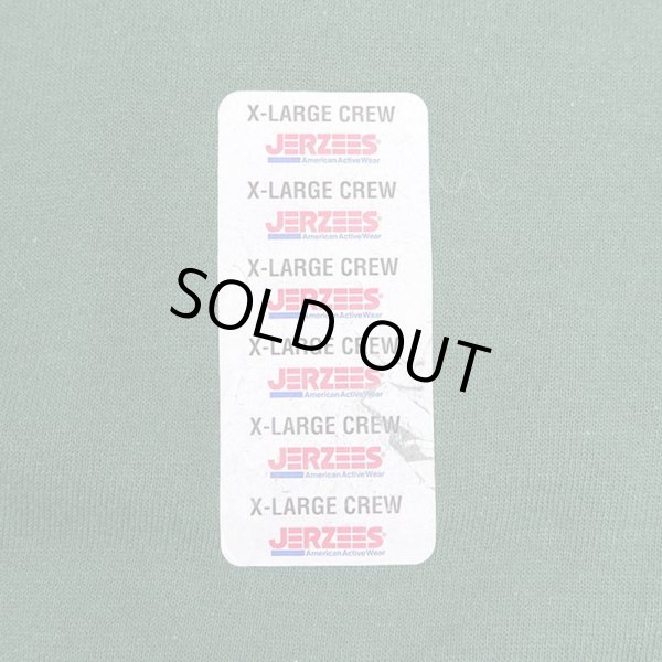 画像3: 90's JERZEES スウェットシャツ "GREEN / DEADSTOCK" (3)